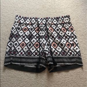 multi colored soft shorts